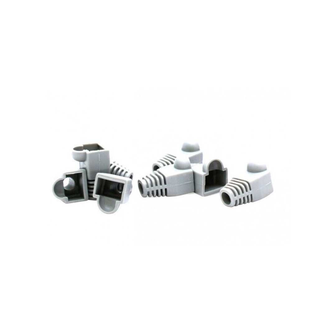 Copri connettori Copri Plug Gommino cavo rete rj45 BIANCO 50pz