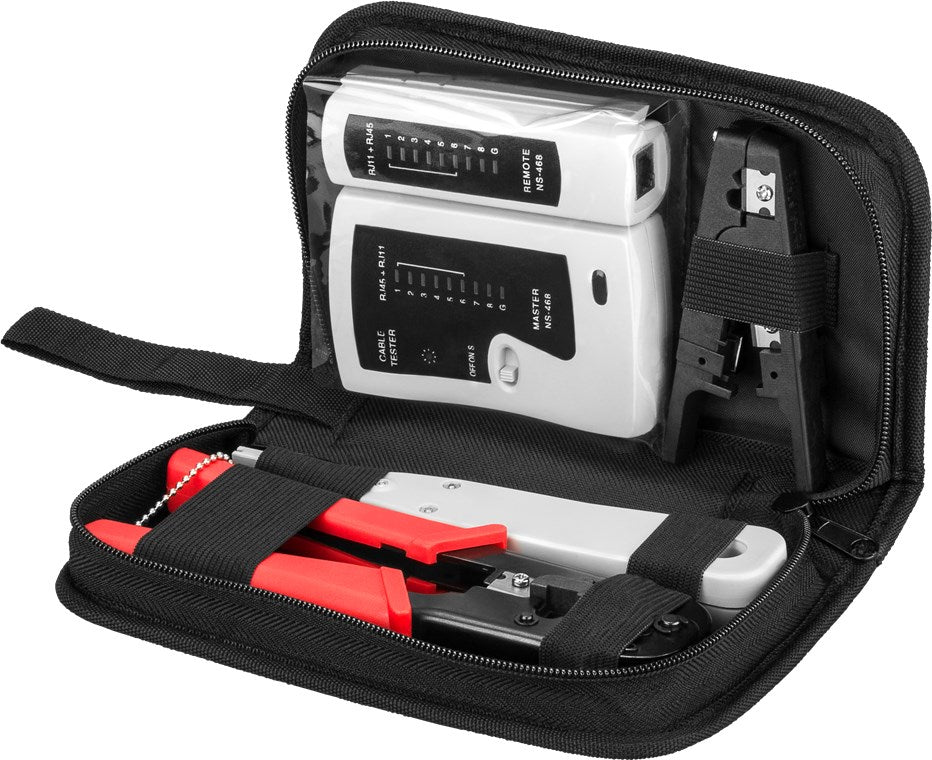 Kit di utensili per installazione di telefono e rete