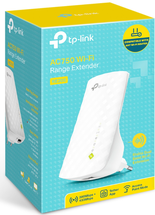 Range Extender Wi-Fi AC750