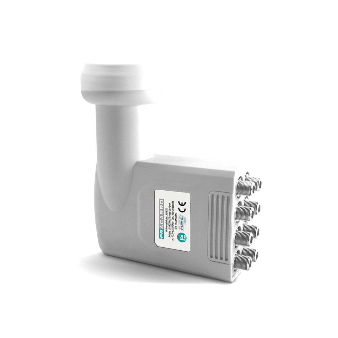 LNB Fracarro 8 uscite per Parabola universale e filtro LTE