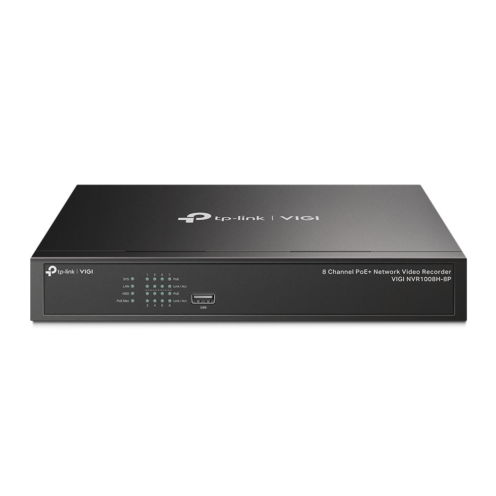 NVR TP-Link VIGI IP network 8 canali PoE+