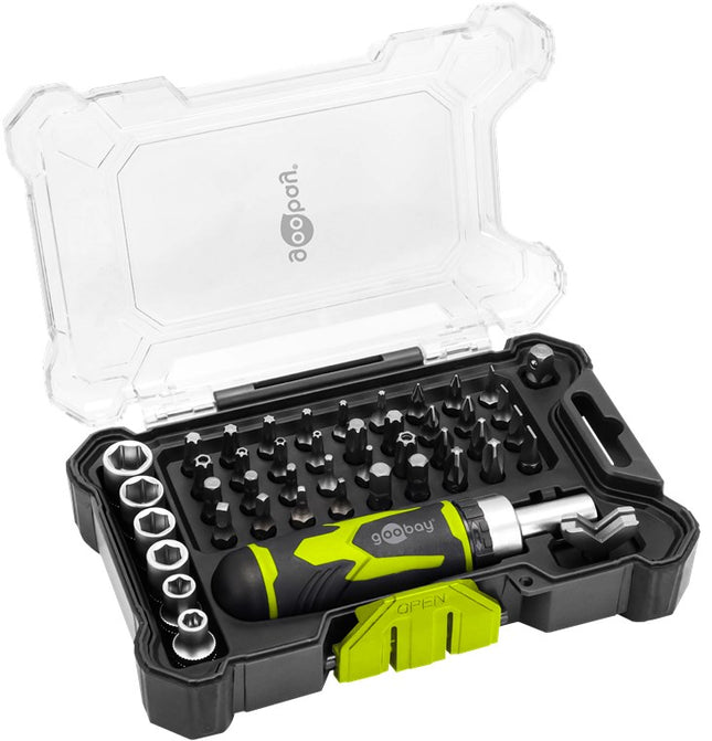 Set di cacciaviti con set di punte da 43 pezzi