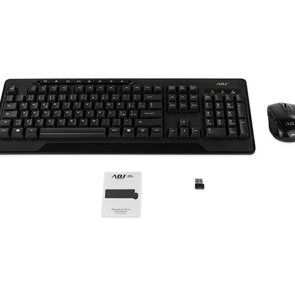 Kit tastiera-mouse wireless ADJ