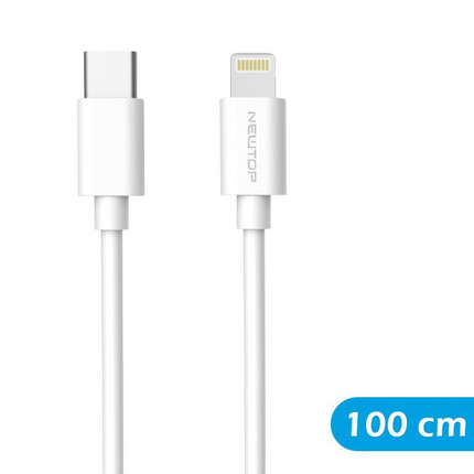 Cavo ricarica e dati TYPE-C/LIGHTNING 27W