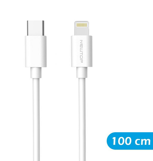 Cavo ricarica e dati TYPE-C/LIGHTNING 27W