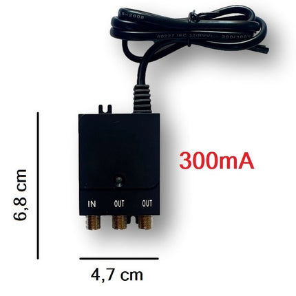 Kit Antenna Digitale Terrestre Completo – Pronto per 3 TV