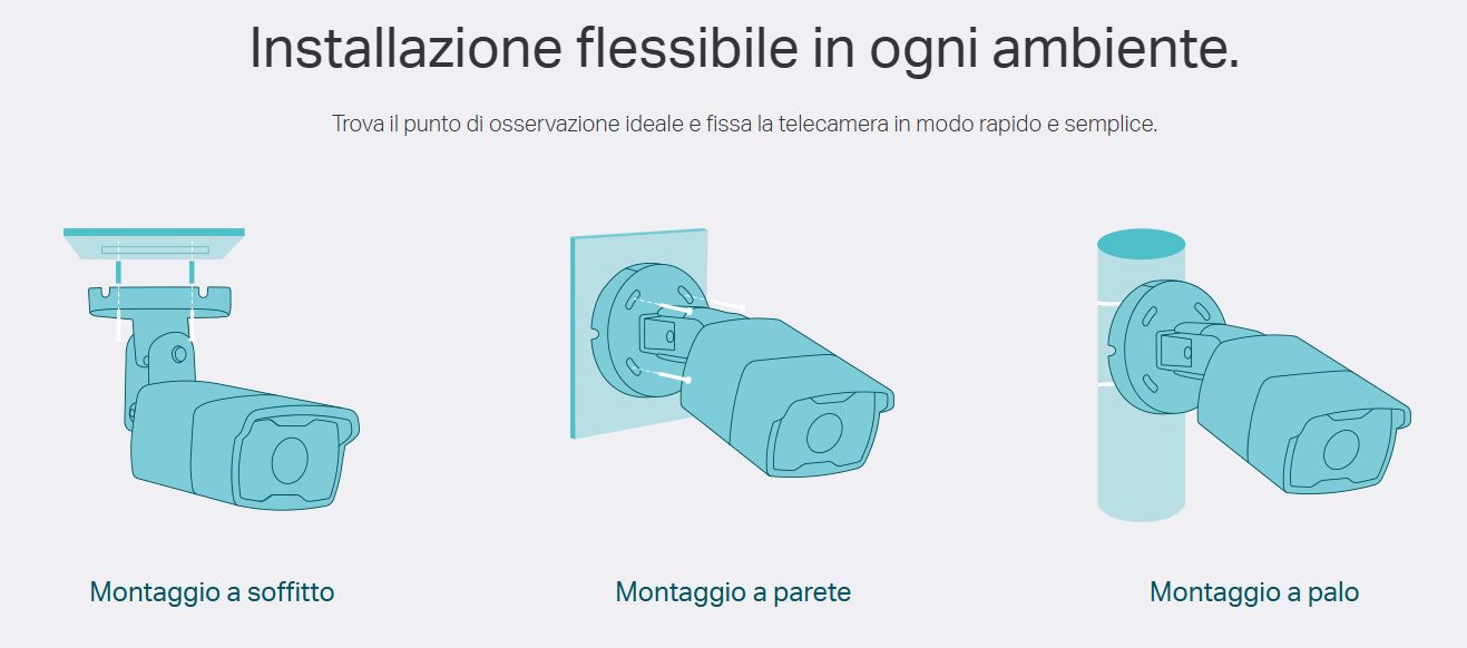 Telecamera IP Bullet 2MP IR Outdoor PoE