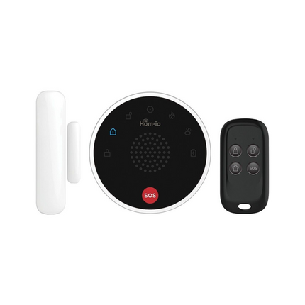 KIT Allarme SMART wifi Espandibile Hom-Io Sirena + Sensore porta + Comando