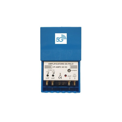 Kit Completo Antenna Tv Digitale Terrestre UHF filtro 5G Alto Guadagno 110 dBuV