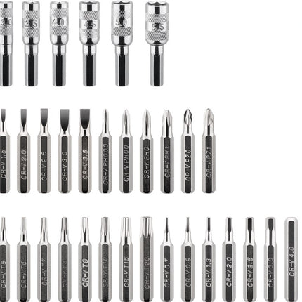 Set di cacciaviti di precisione da 37 pezzi
