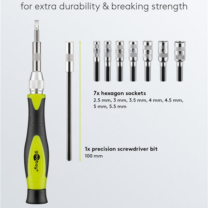 Set di cacciaviti di precisione da 37 pezzi