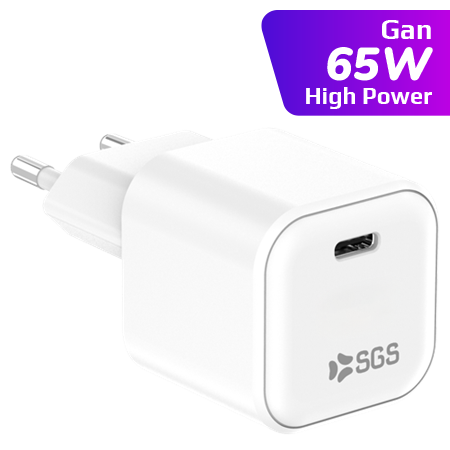 Caricatore USB-C PD GAN 65W
