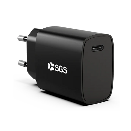 Caricatore USB-C PD 20W Nero