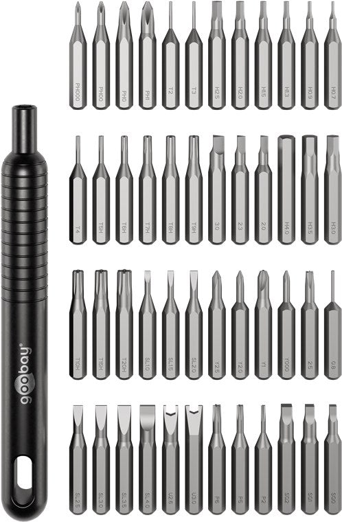 Set di cacciaviti con set di punte di precisione da 48 pezzi