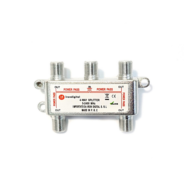 Partitore Irondigital 5-2400 MHz 4 uscite