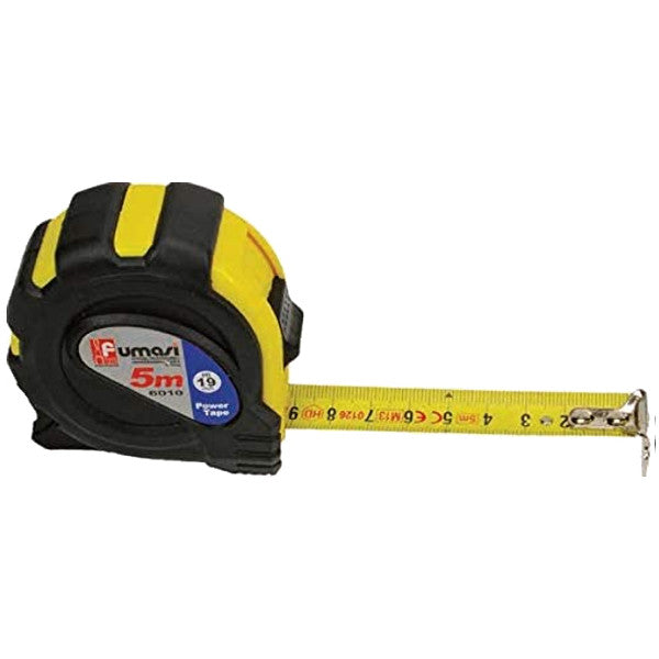 Flessometro 5 metri 19mm gommato