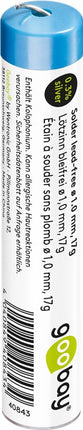 Stagno per saldatura senza piombo, ø 1,0 mm, 17g