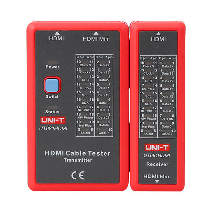 Tester cavi lan con RJ45 e BNC