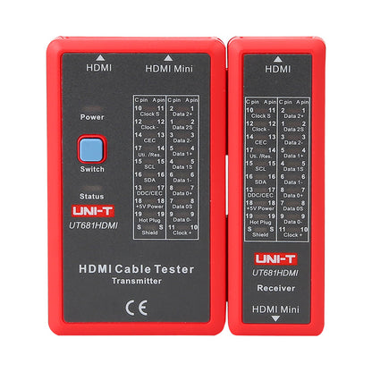 Tester cavi lan con RJ45 e BNC