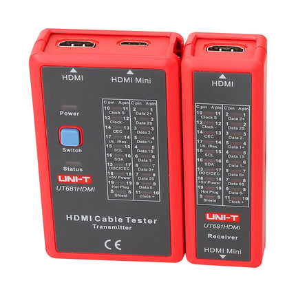 Tester cavi lan con RJ45 e BNC
